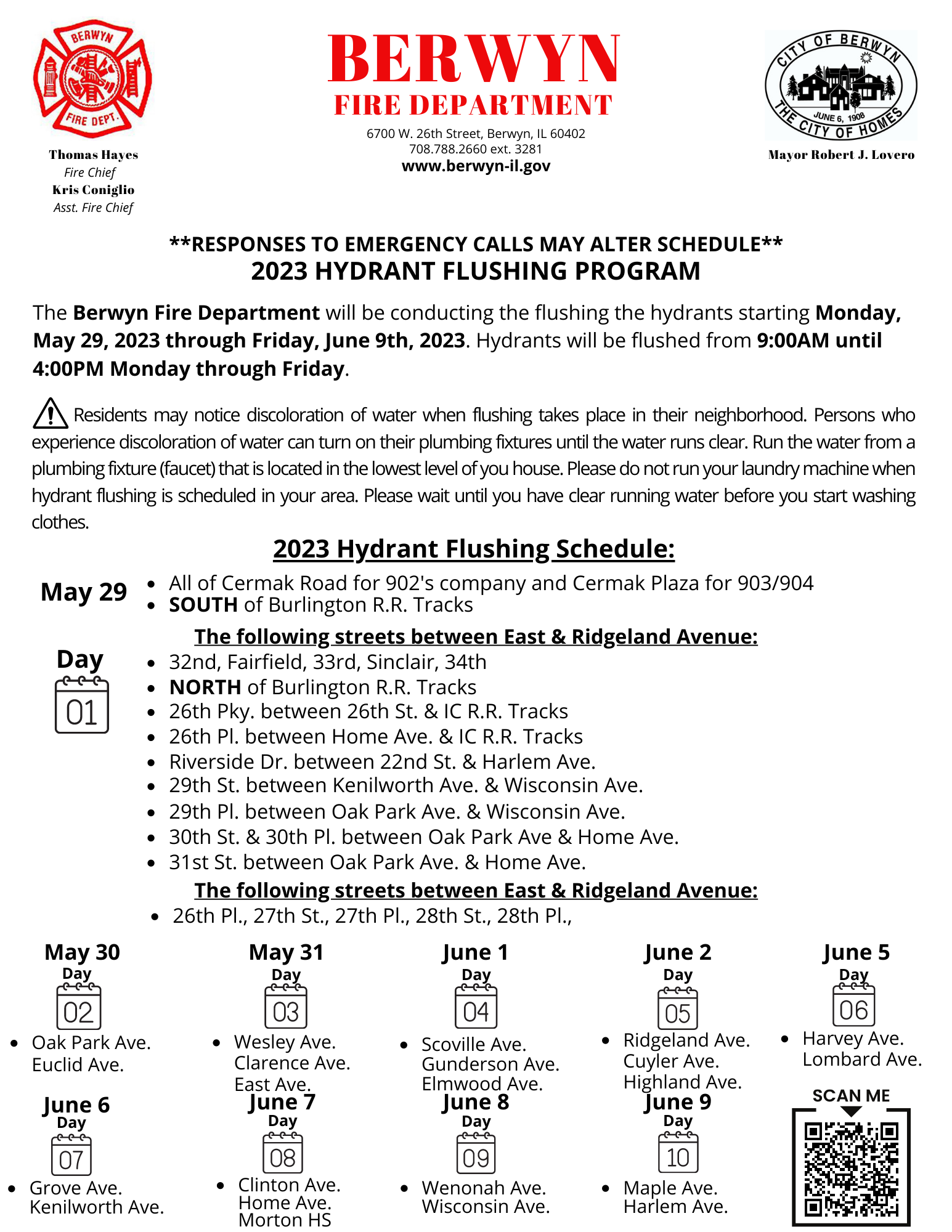 2023 Hydrant Flushing 