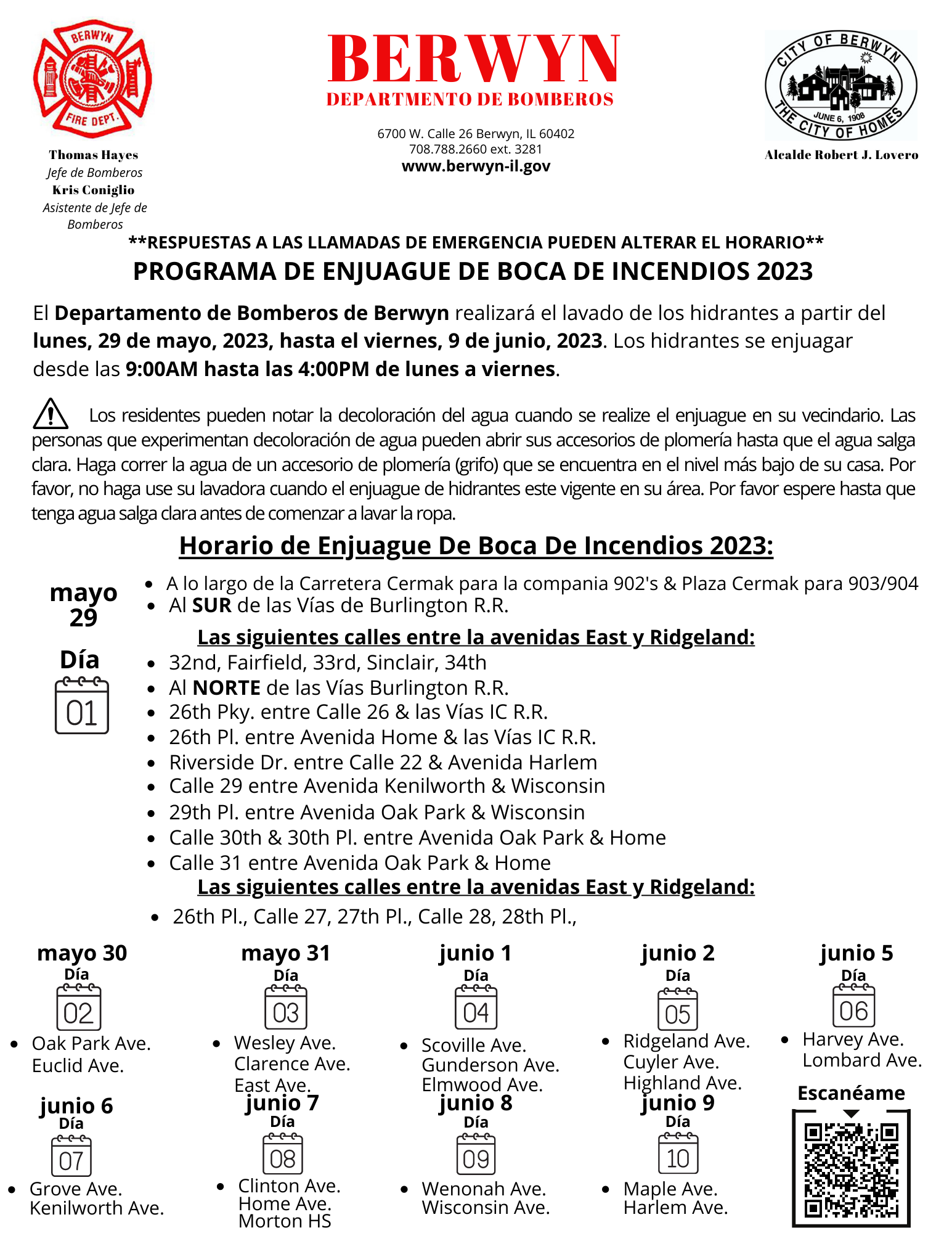 SPA 2023 Hydrant Flushing Program