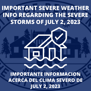 Severe Weather July 2 info