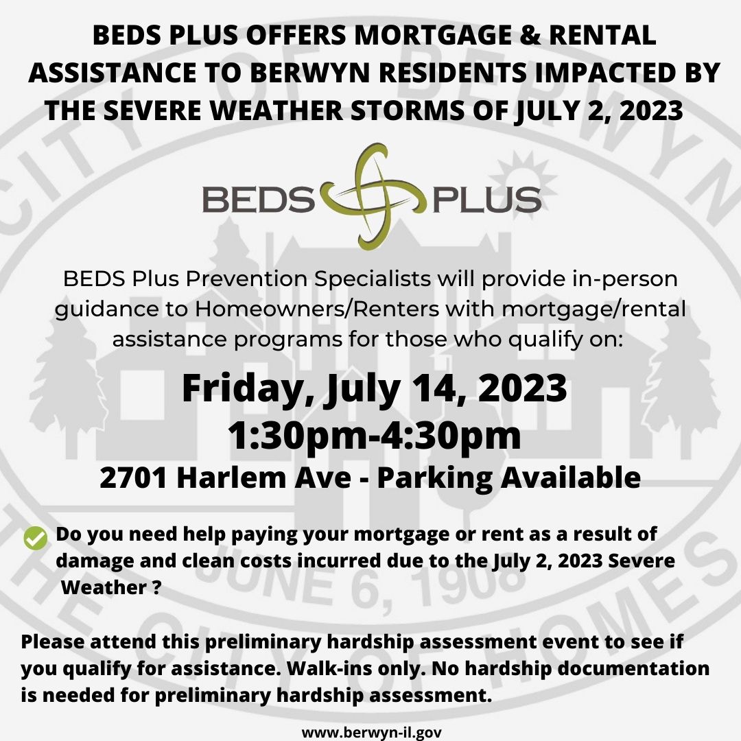 BEDS PLUS Friday July 14