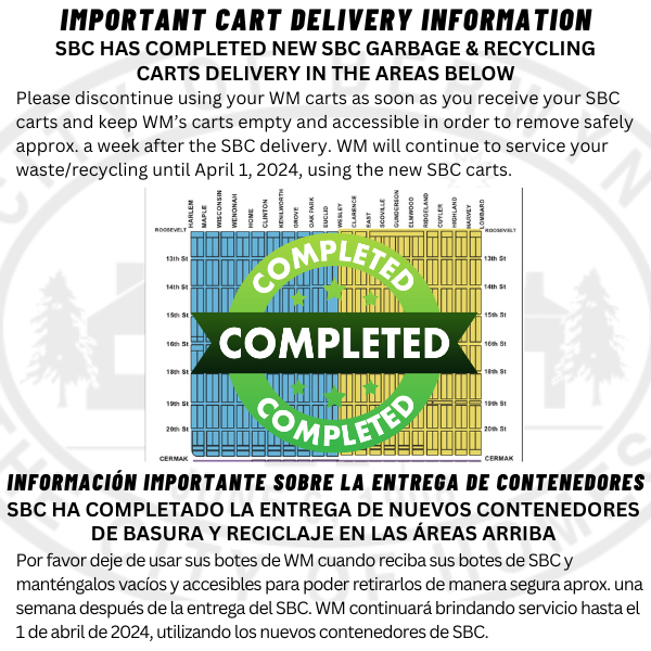 Monday march 4 graphic update for sbc transition on city website page