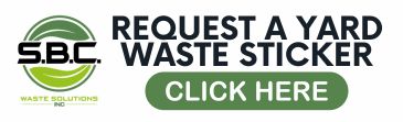 Request a Yard Waste Sticker CLICK HERE button