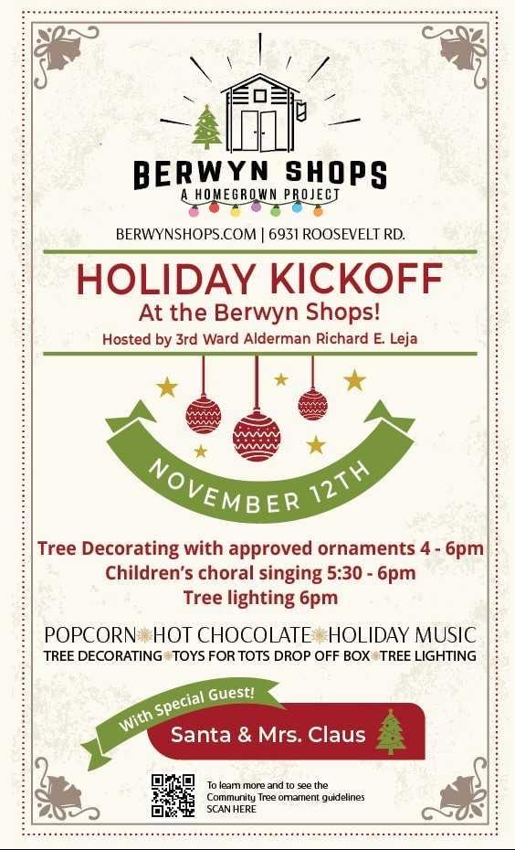 Berwyn Shops Holiday Kick Off 2022